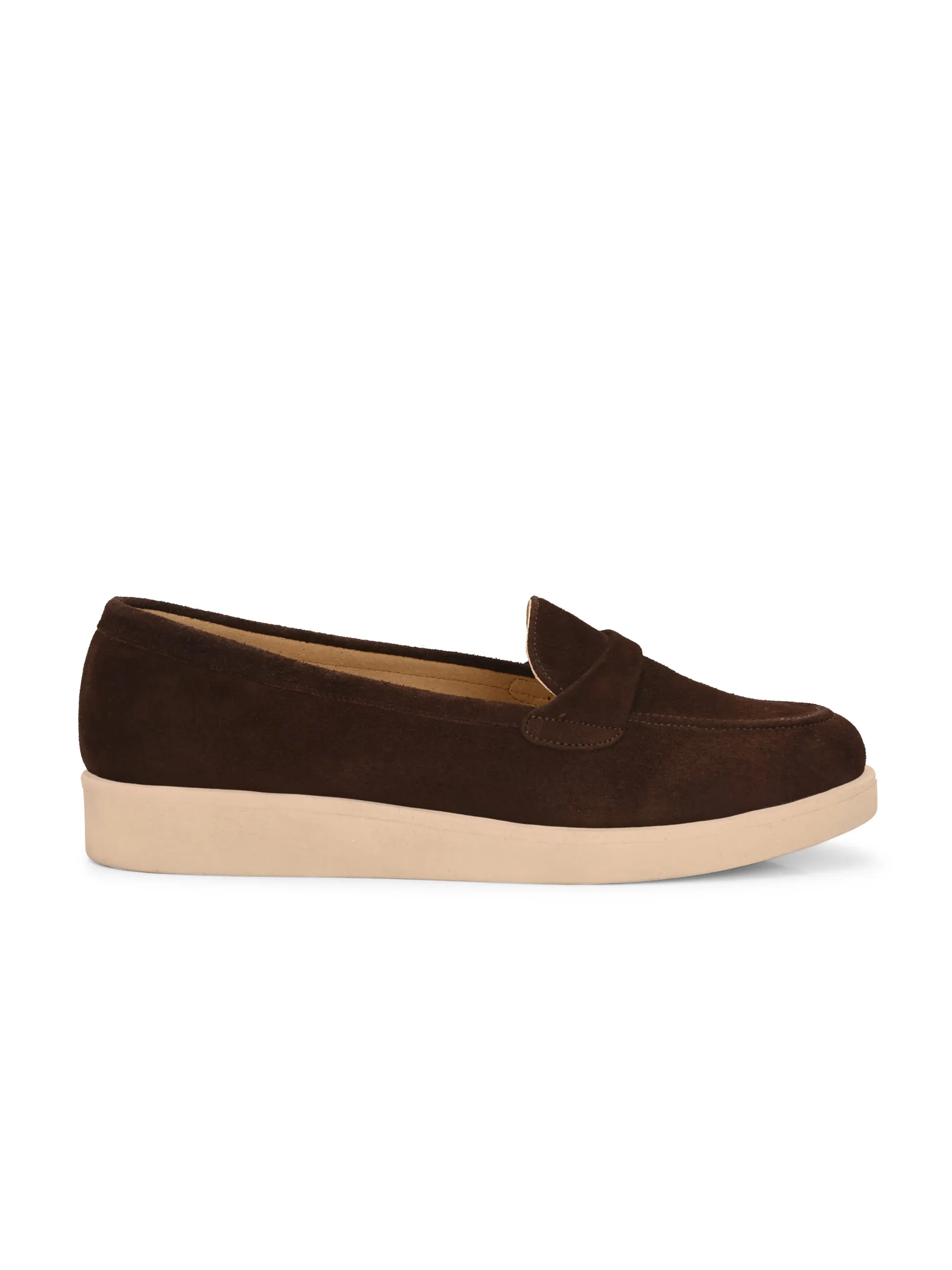 Aero-Glam Suede Brown