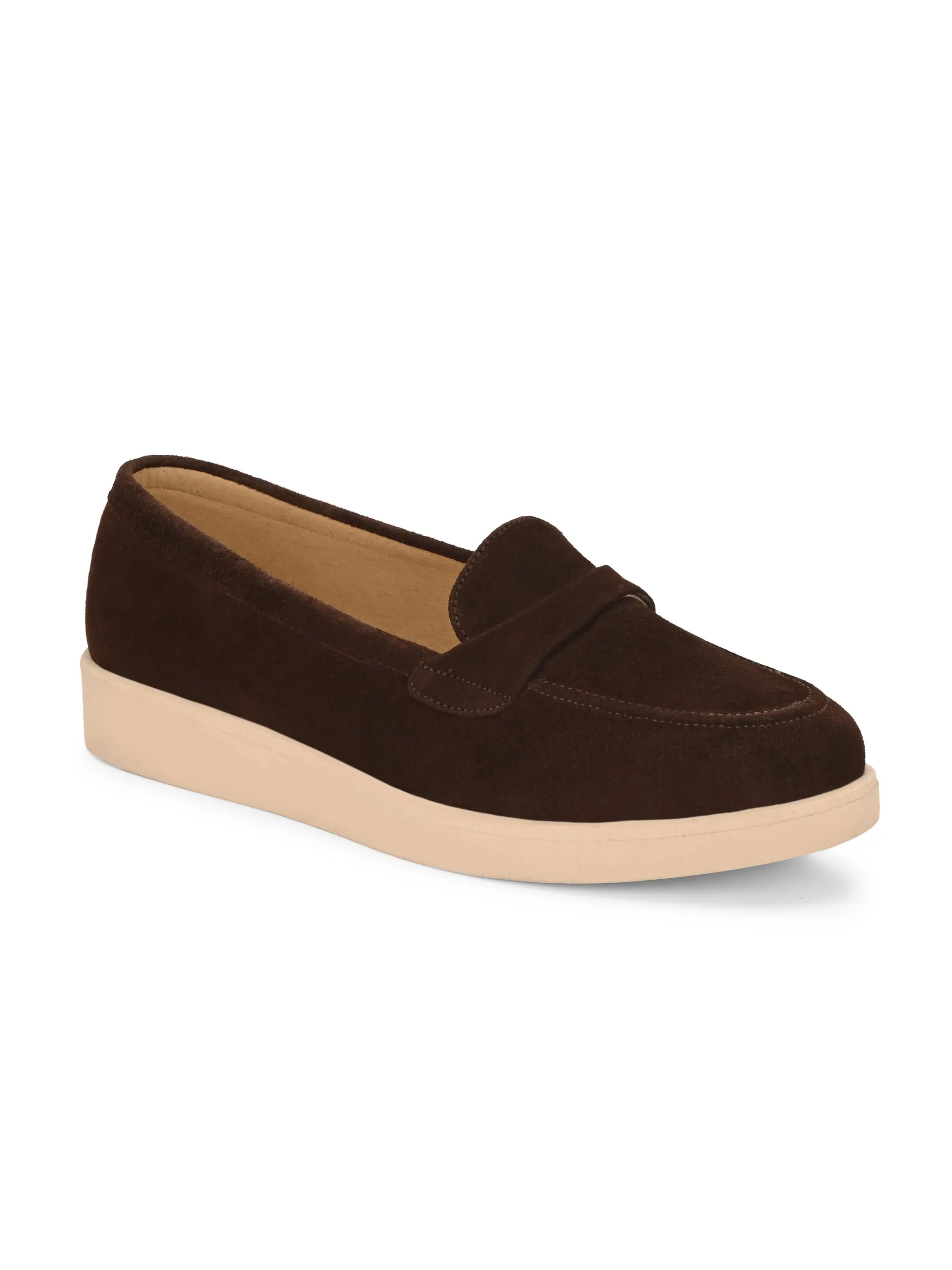 Aero-Glam Suede Brown