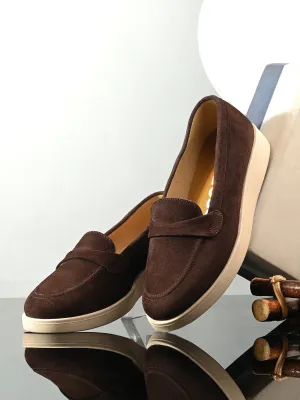 Aero-Glam Suede Brown