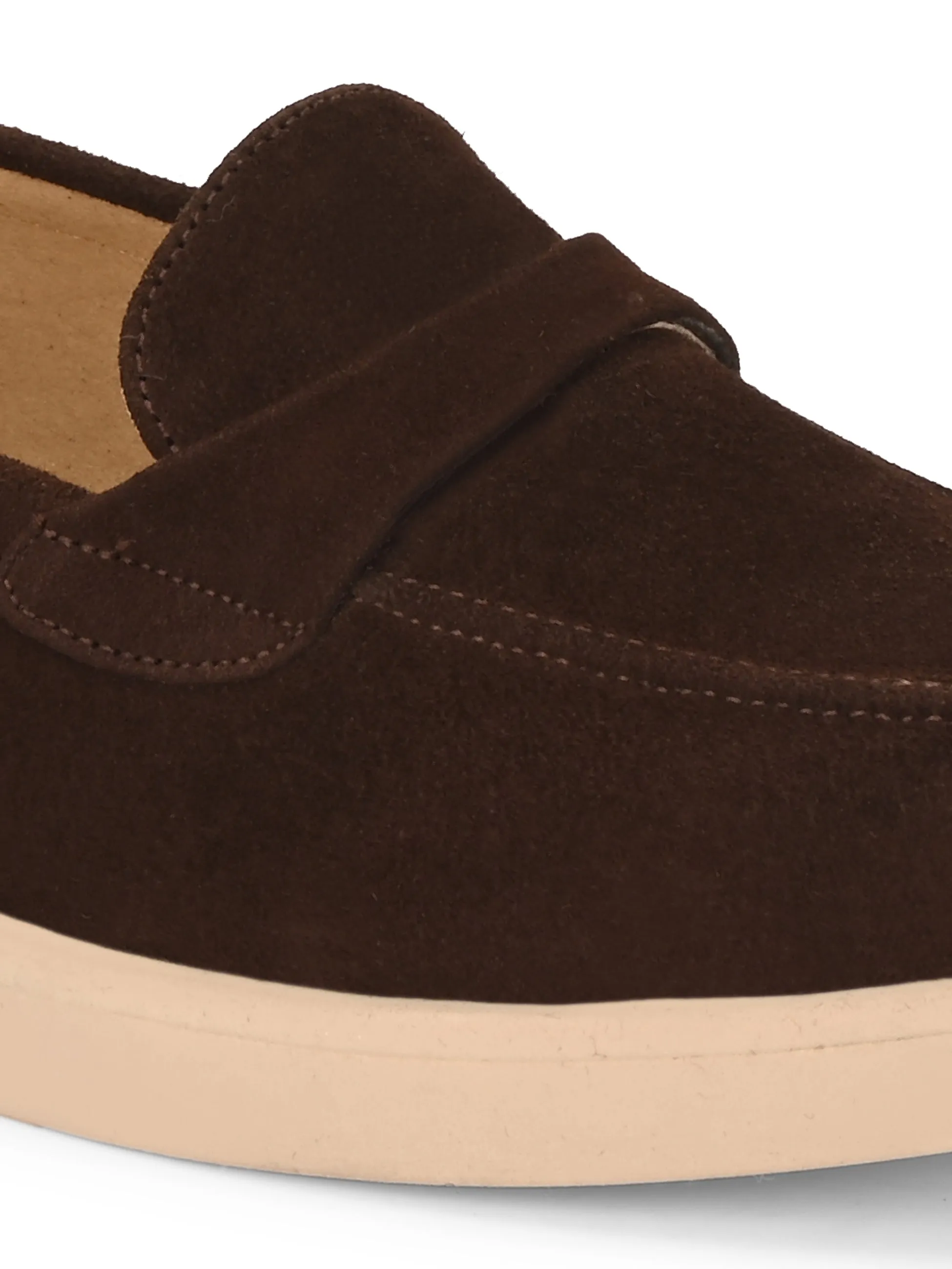 Aero-Glam Suede Brown