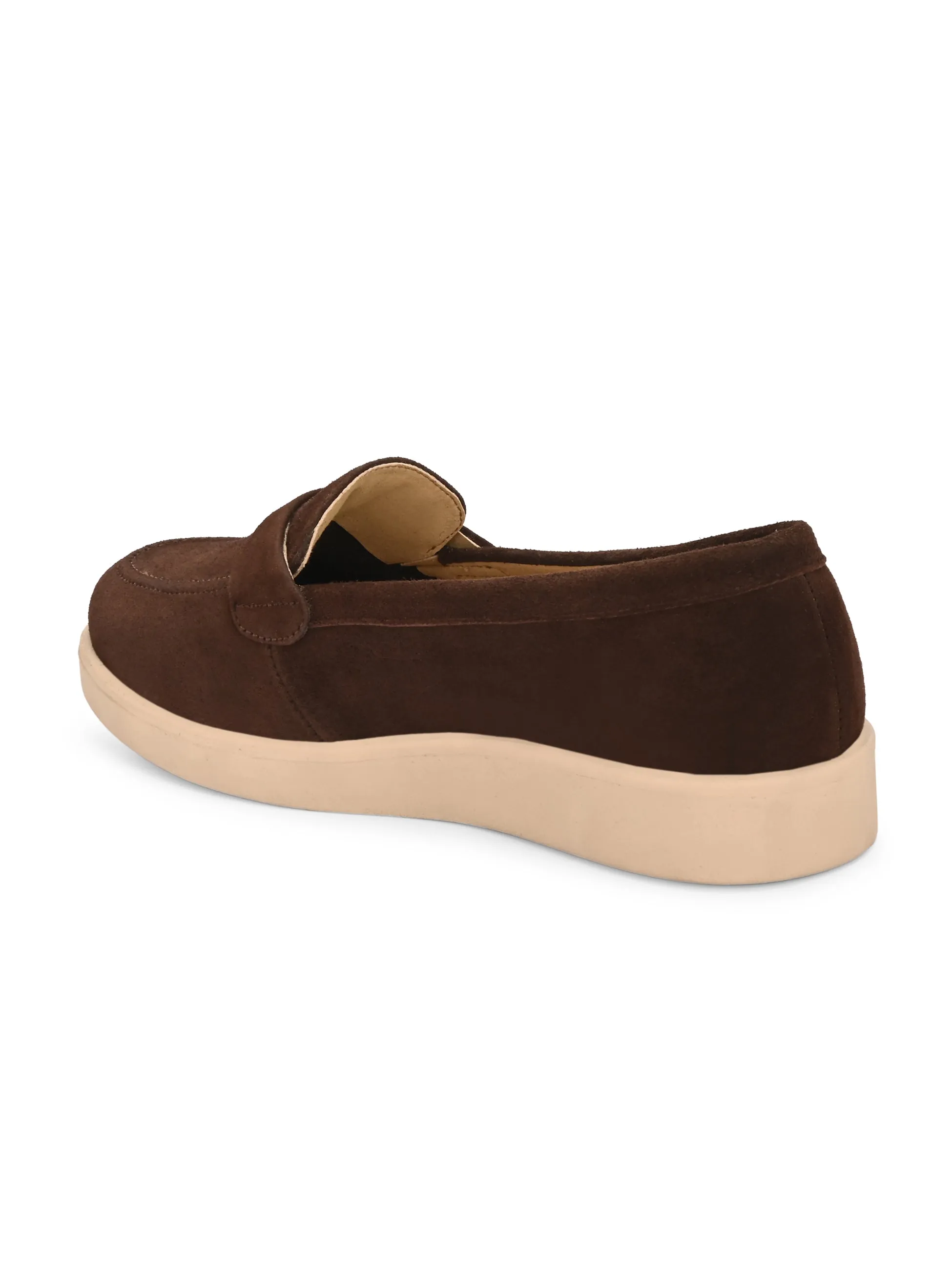 Aero-Glam Suede Brown