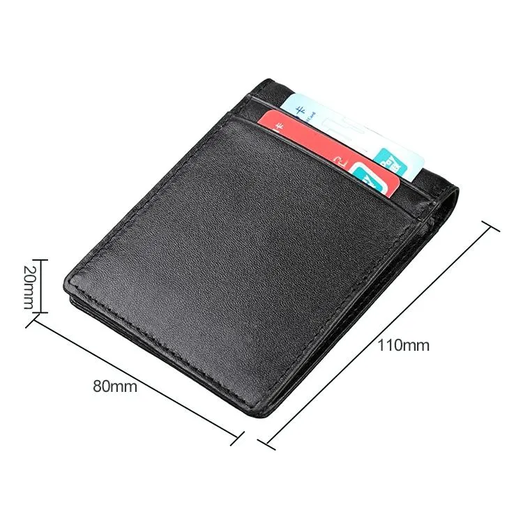 Anti-magnetic Leather Rfid Wallet - Sleek & Secure