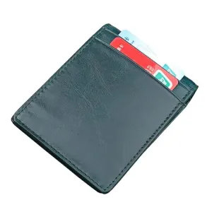 Anti-magnetic Leather Rfid Wallet - Sleek & Secure