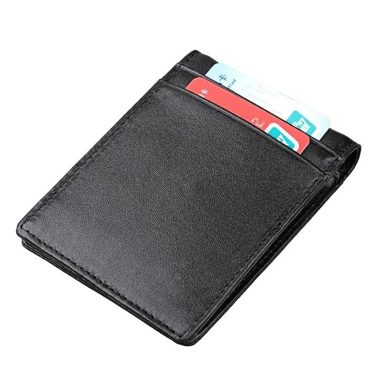 Anti-magnetic Leather Rfid Wallet - Sleek & Secure