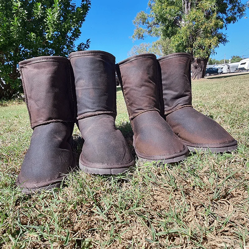 Australian Made Tarrakoota Oilskin Uggs