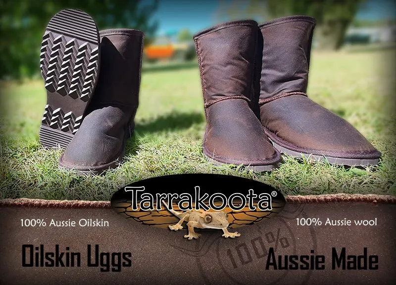 Australian Made Tarrakoota Oilskin Uggs