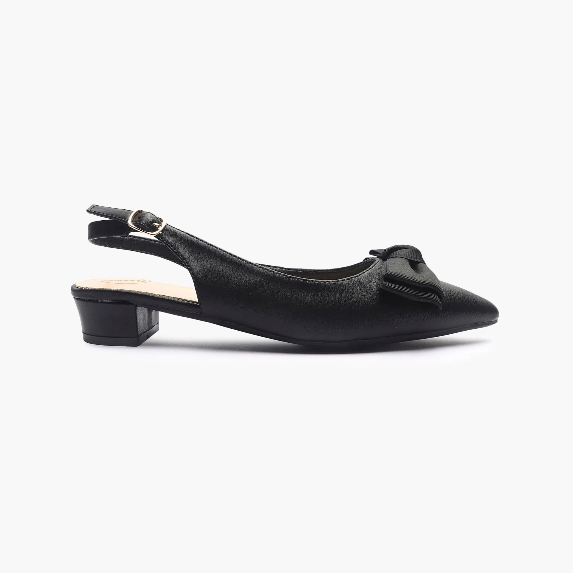 Bow Accented Flat Mules