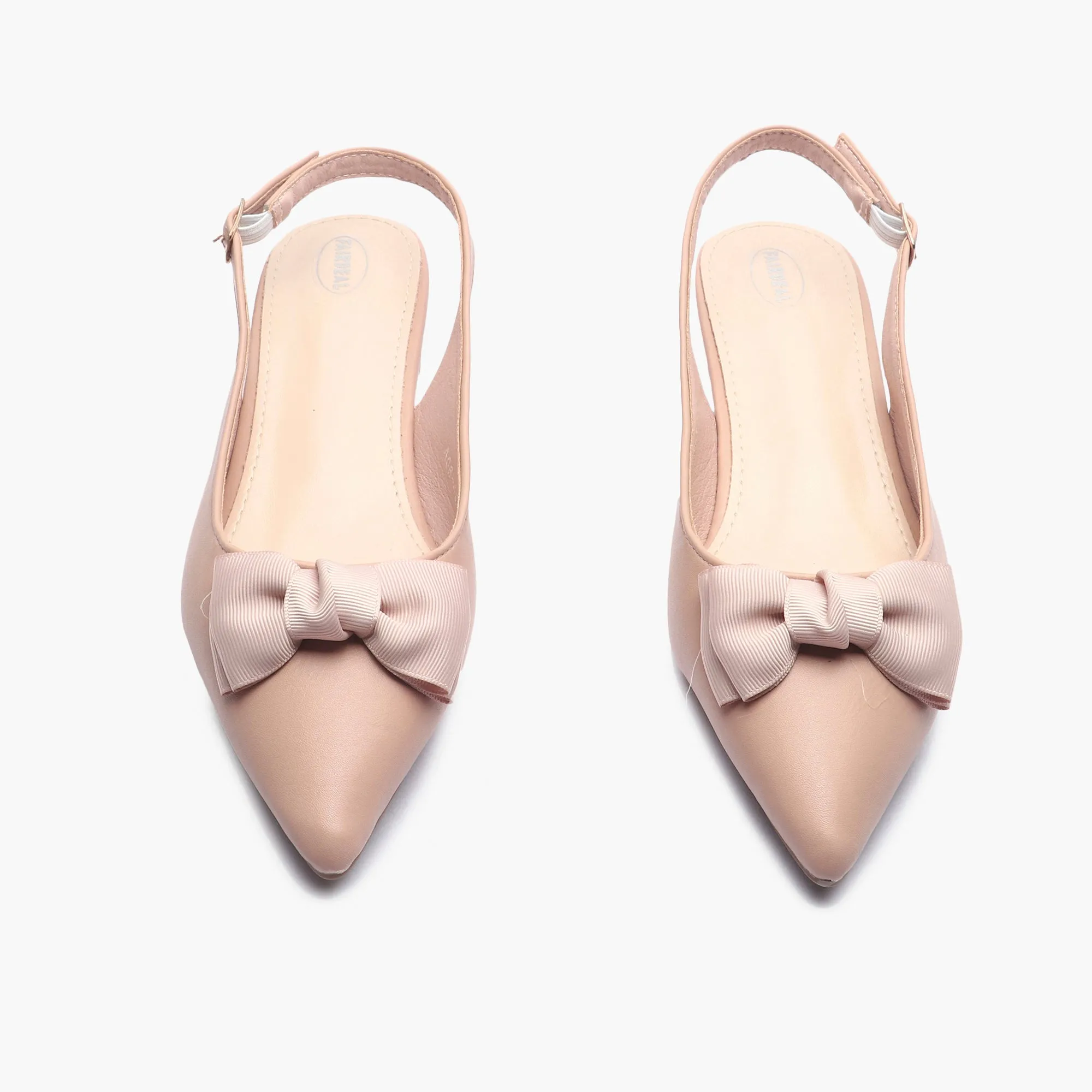 Bow Accented Flat Mules