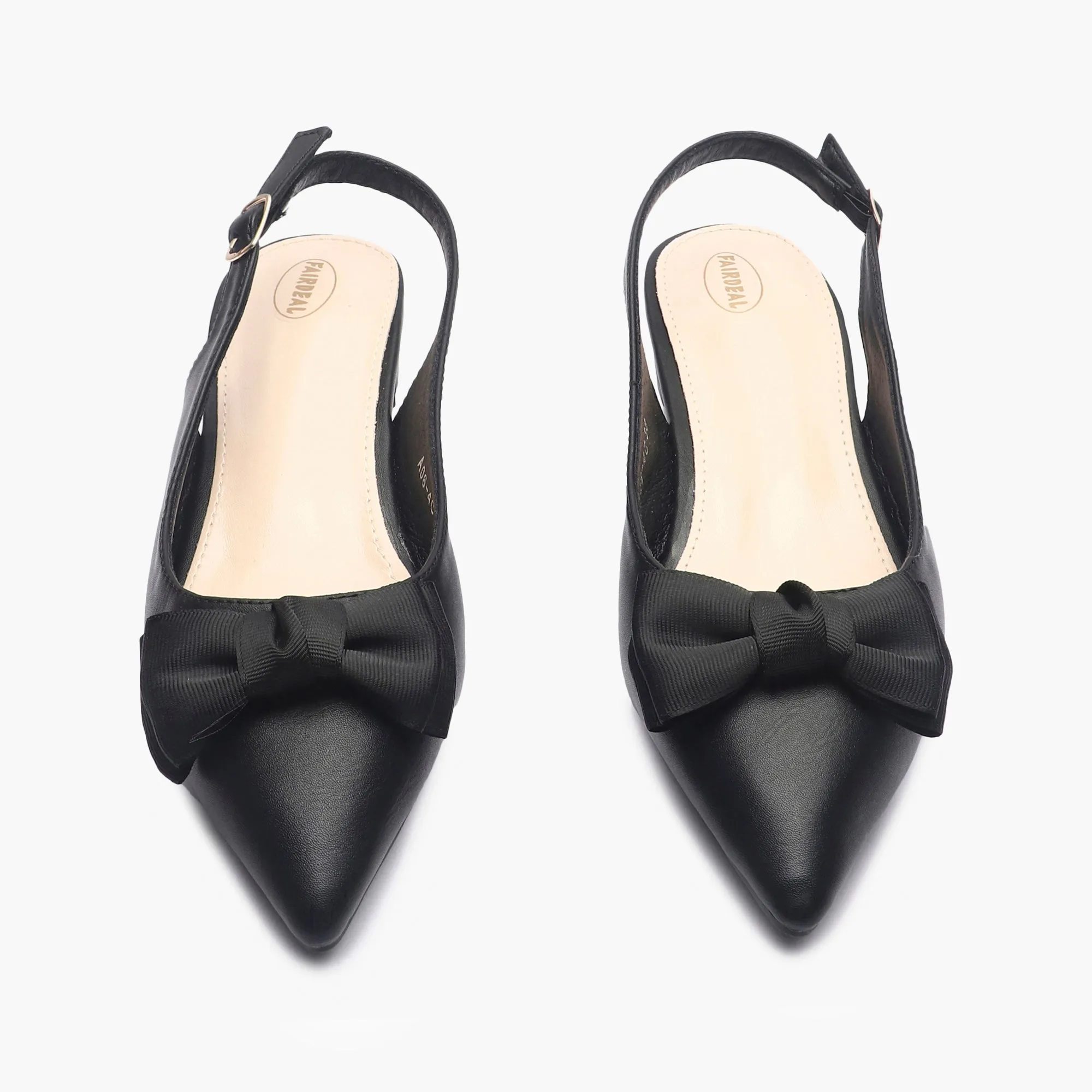 Bow Accented Flat Mules