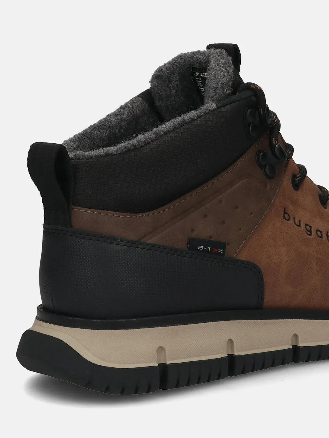 bugatti Cognac & Black Sneakers