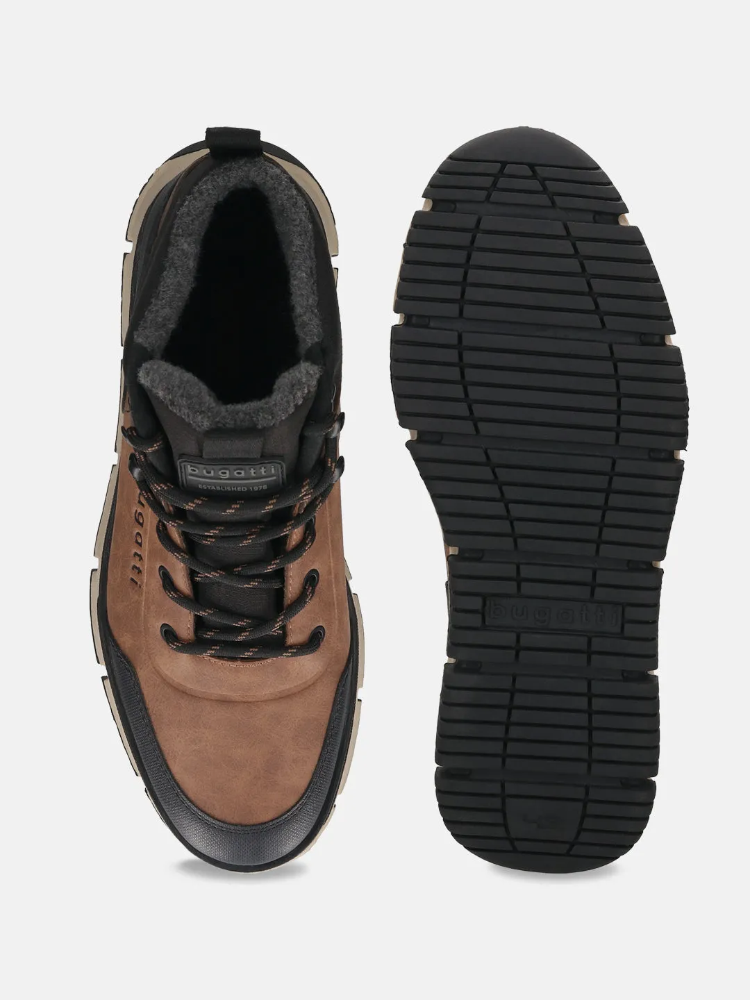 bugatti Cognac & Black Sneakers