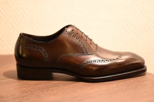 CHURCHILL Cordovan Oxfords (Hand Welted)