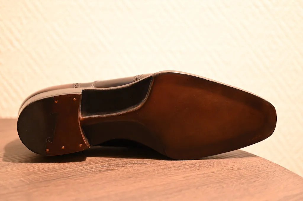 CHURCHILL Cordovan Oxfords (Hand Welted)