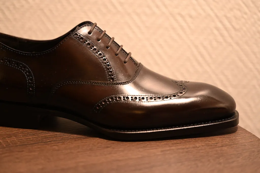 CHURCHILL Cordovan Oxfords (Hand Welted)