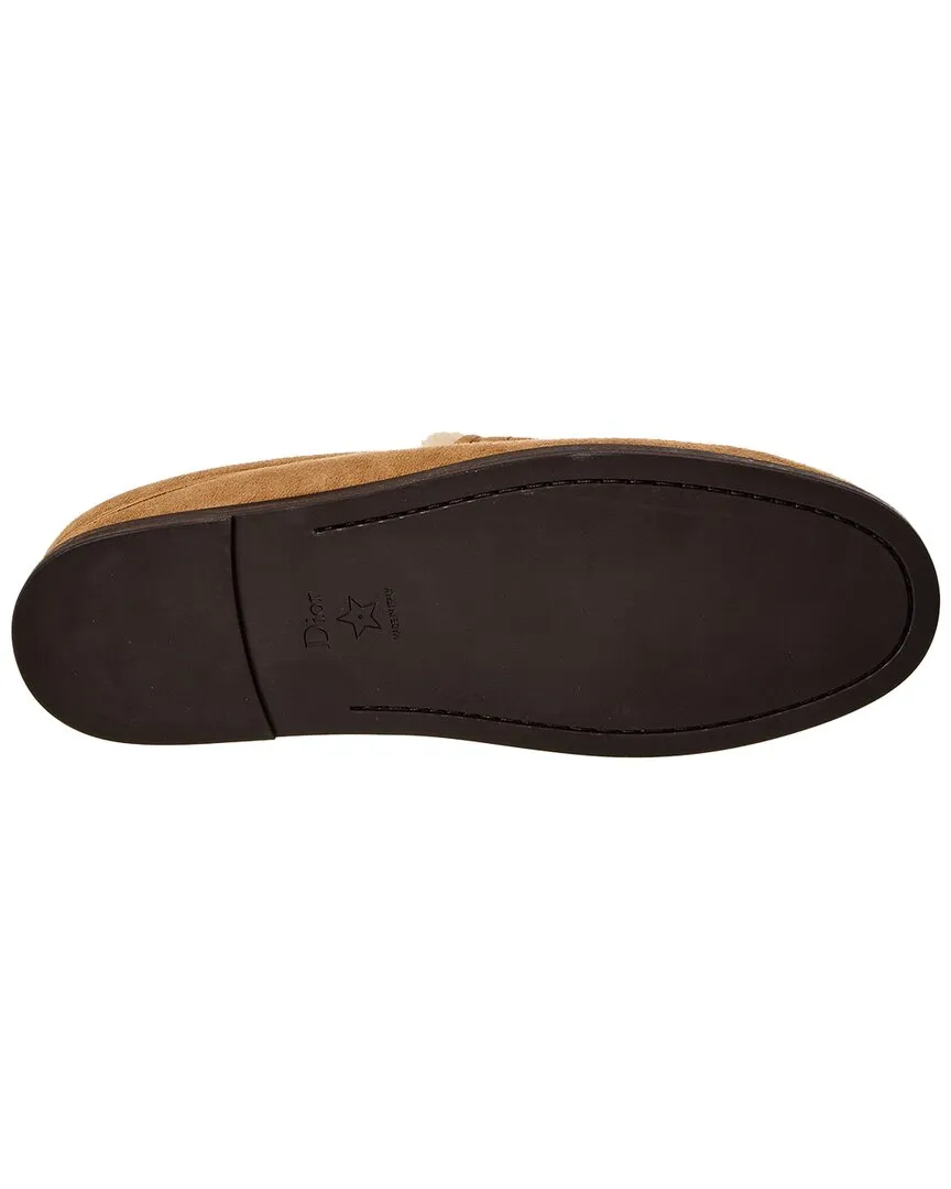 Dior Boy Suede & Shearling Mule