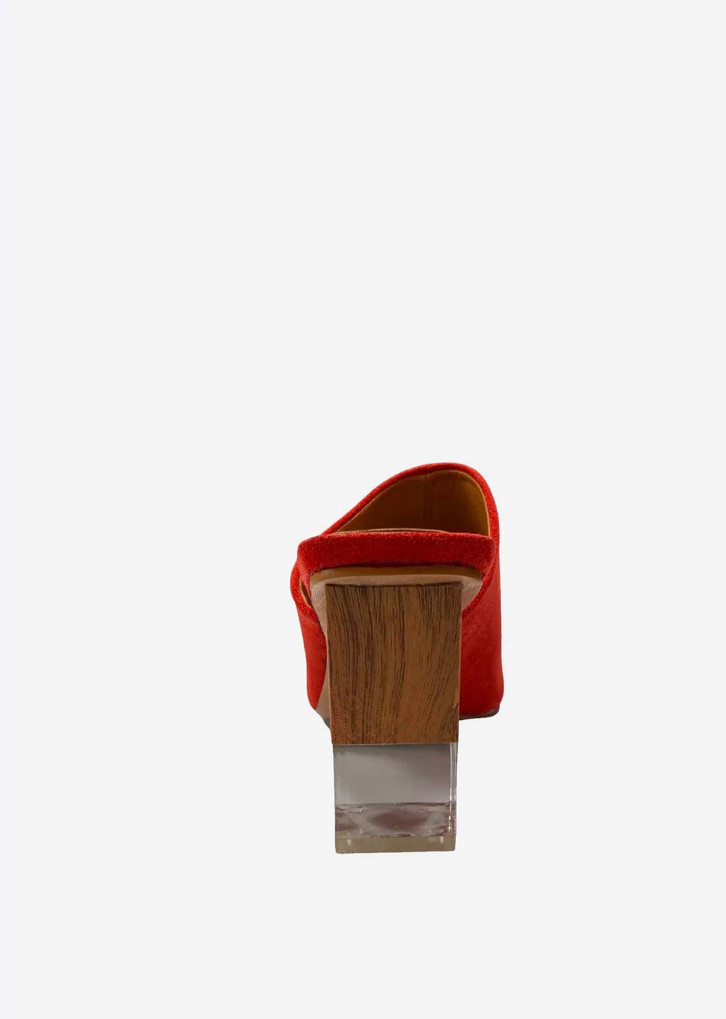 Dominicana Block Heel Mules
