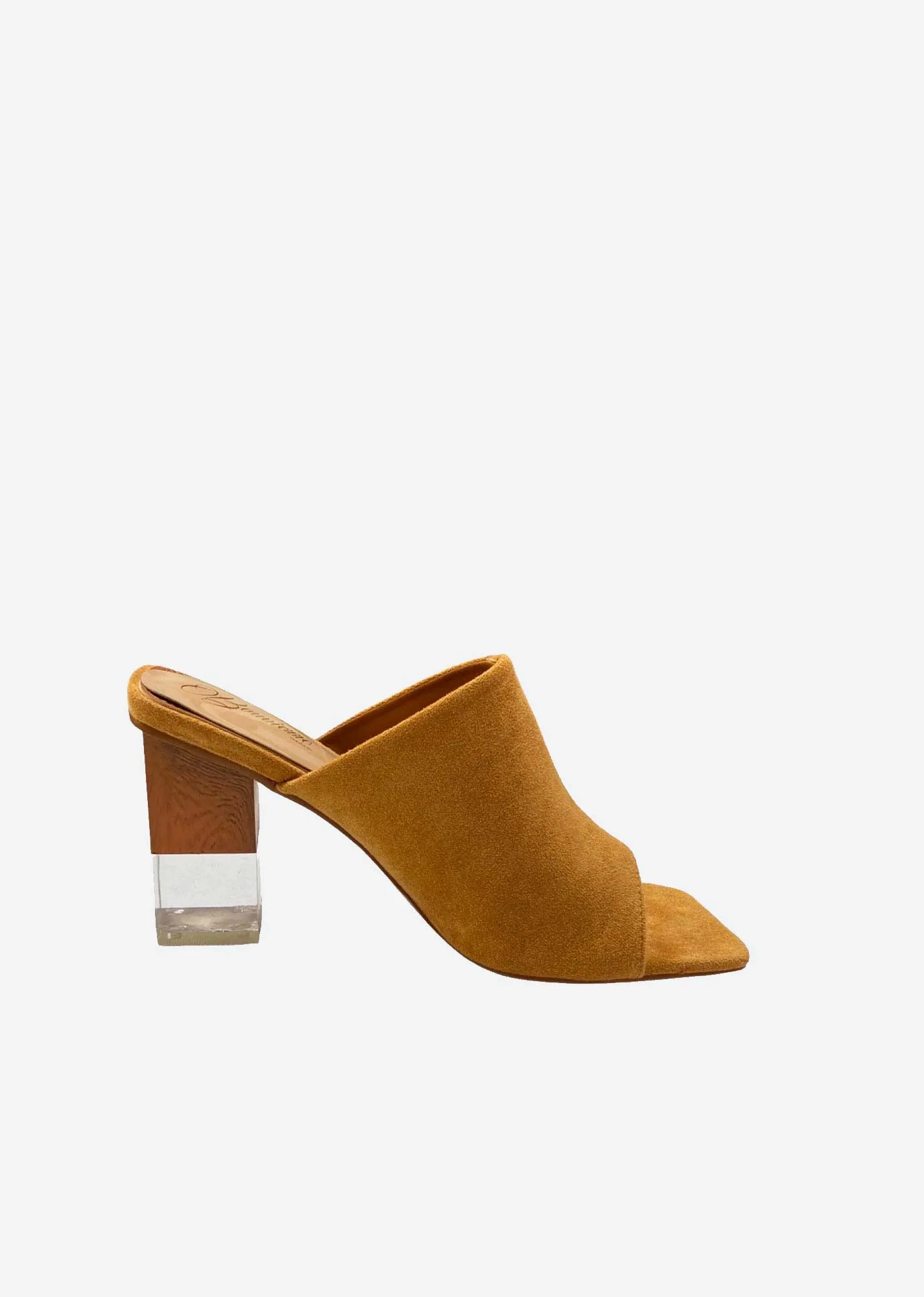 Dominicana Block Heel Mules