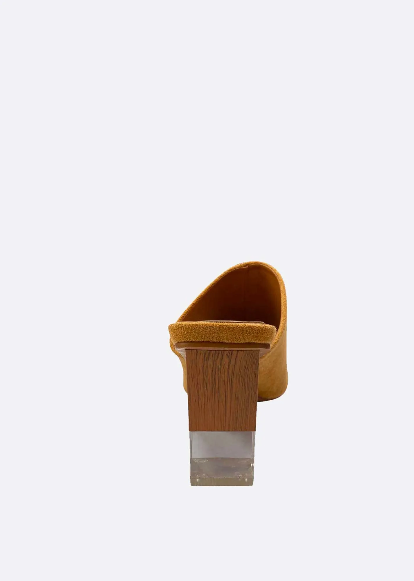 Dominicana Block Heel Mules