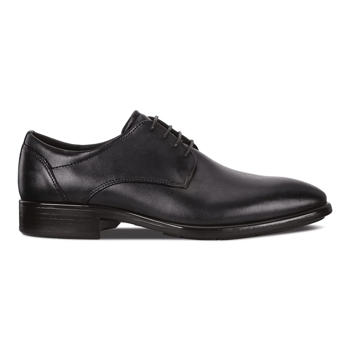 ECCO Men's CITYTRAY Plain Toe Tie Oxford, BLACK, 10 US medium