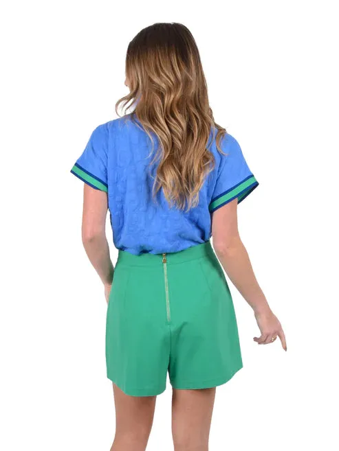 EMILY MCCARTHY Tailored Short - Ming Green