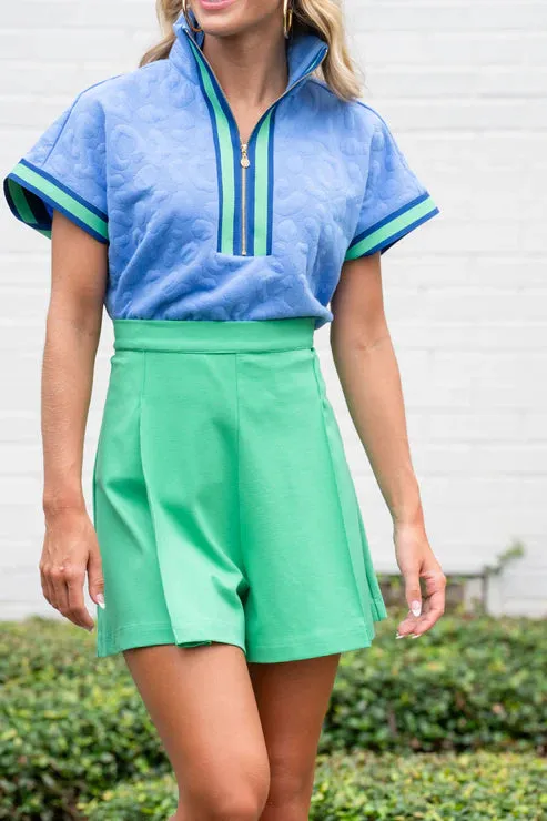 EMILY MCCARTHY Tailored Short - Ming Green