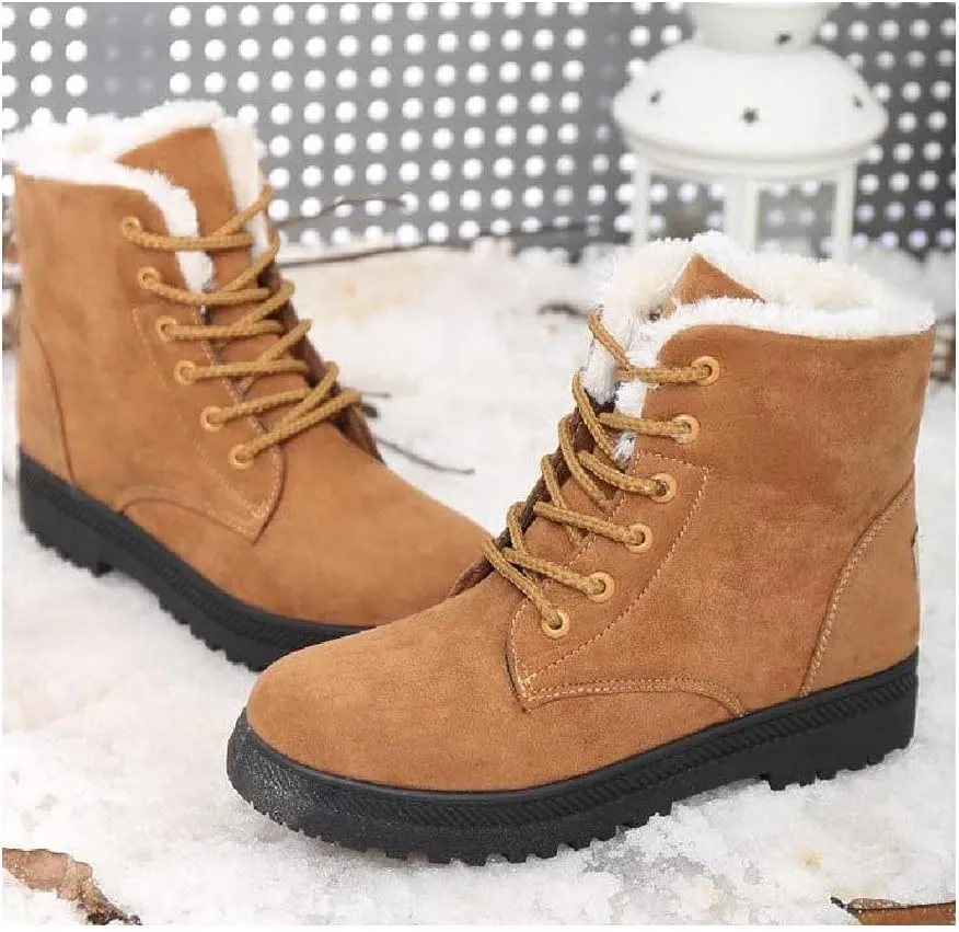 Esmeralda - Antislip sneeuwlaarzen met veters