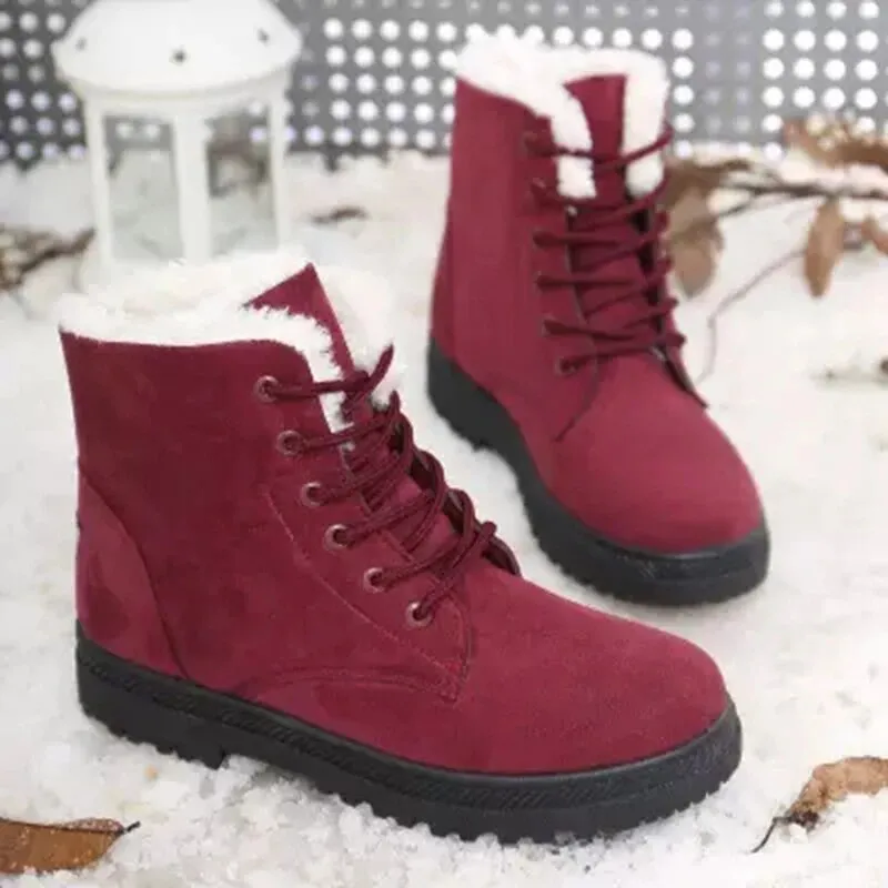 Esmeralda - Antislip sneeuwlaarzen met veters