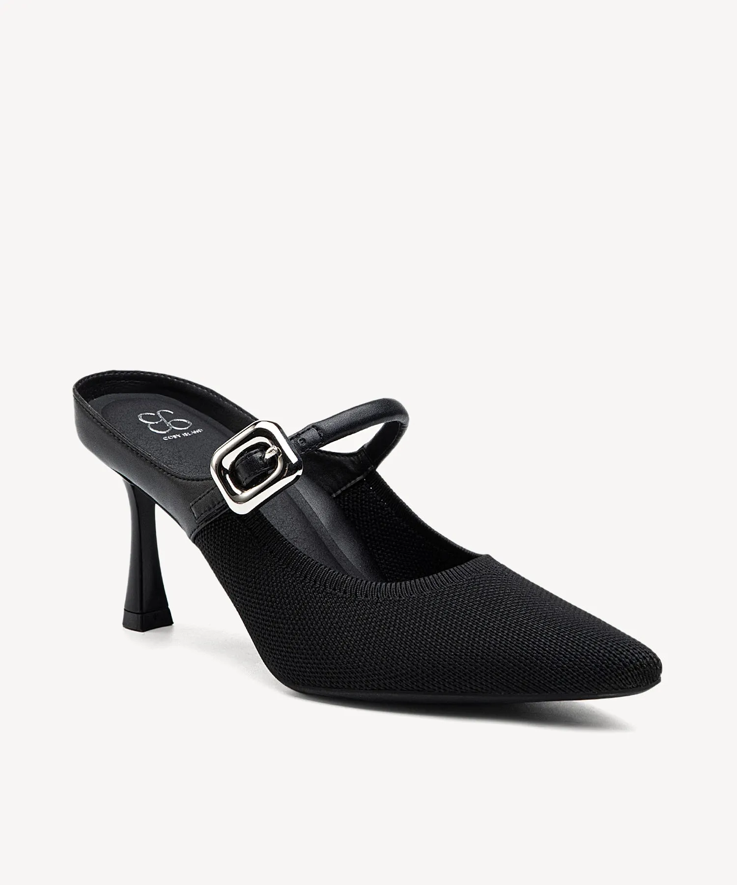 GraceLithe Pointed Toe Heeled Mules - Comfort Pro I