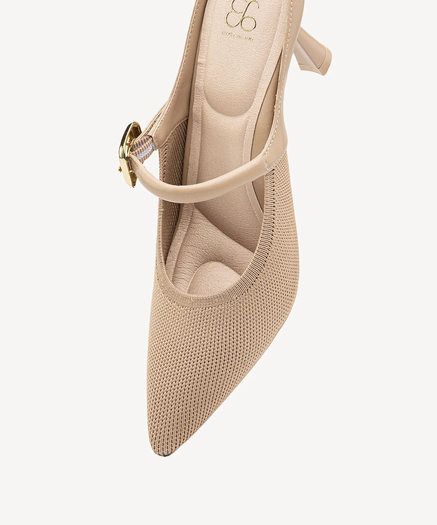 GraceLithe Pointed Toe Heeled Mules - Comfort Pro I