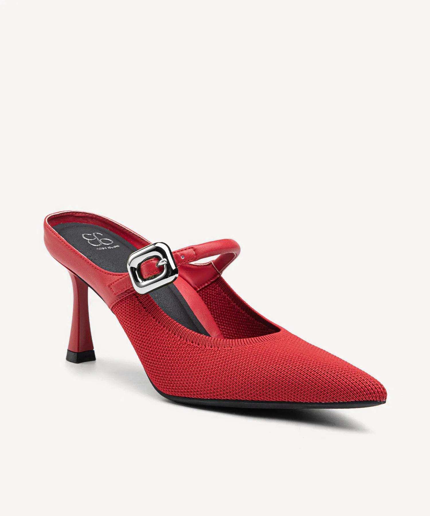GraceLithe Pointed Toe Heeled Mules - Comfort Pro I
