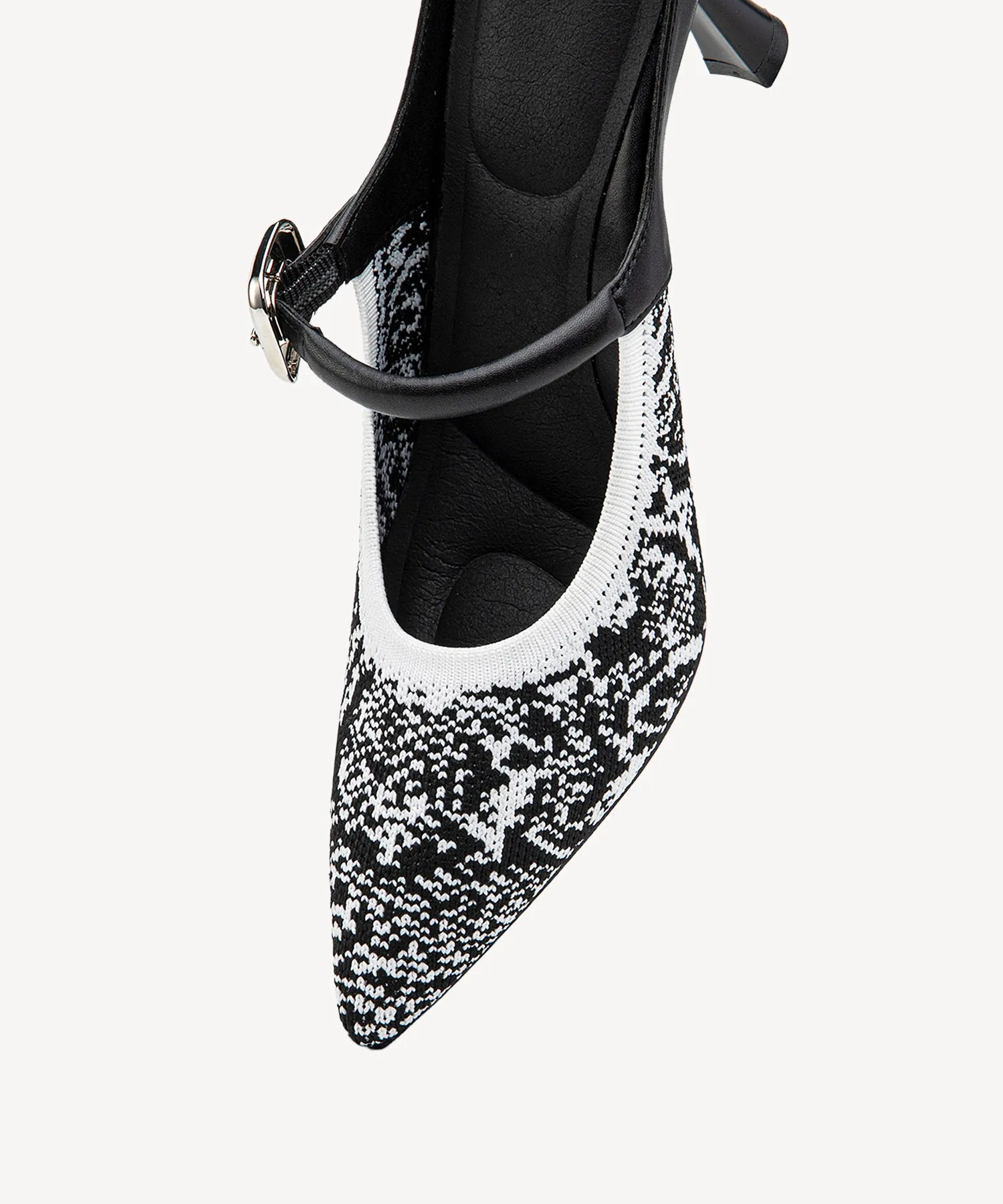GraceLithe Pointed Toe Heeled Mules - Comfort Pro I