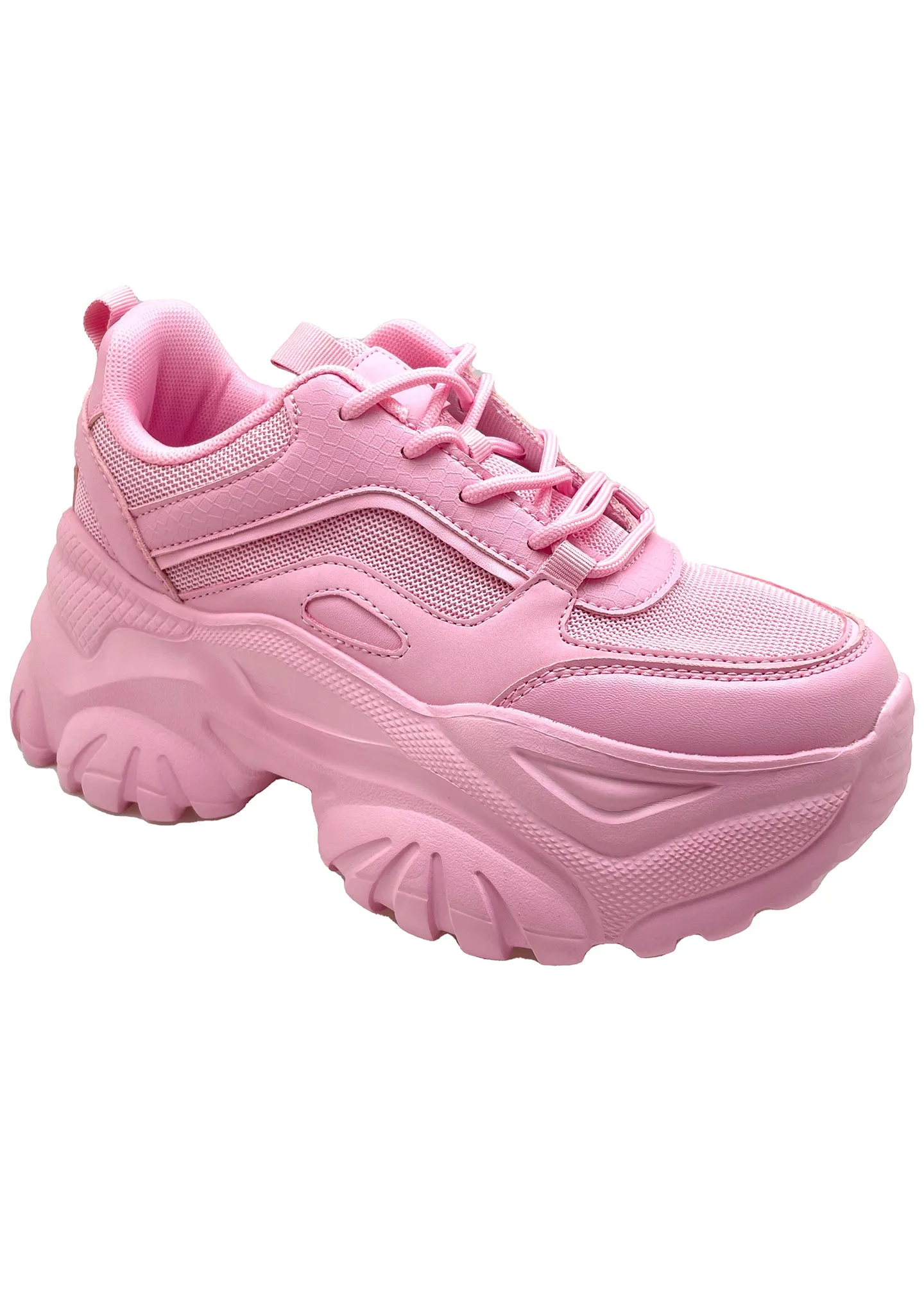 HANNA Kawaii Kandy Pink Platform Sneakers