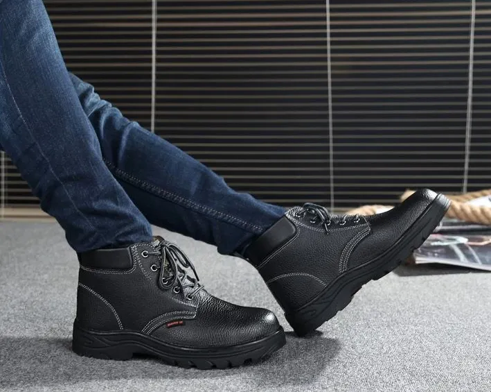High Quality Men's Warm Fur Winter Boots