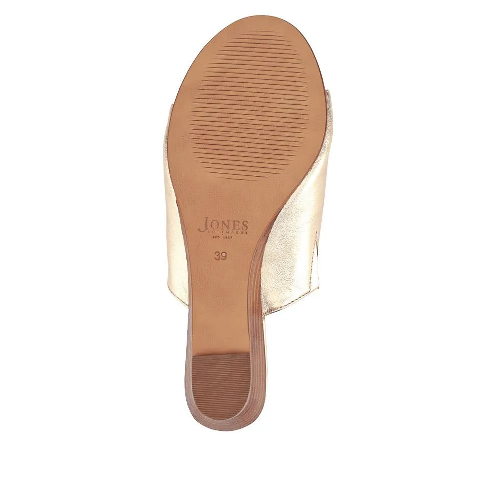 Jocelyn Leather Wedge-Heel Mules - JOCELYN / 327 083