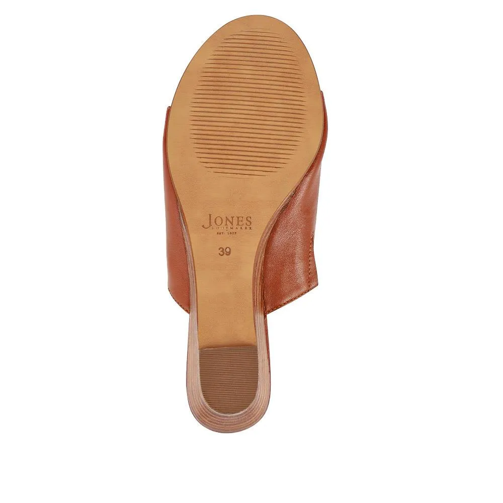 Jocelyn Leather Wedge-Heel Mules - JOCELYN / 327 083