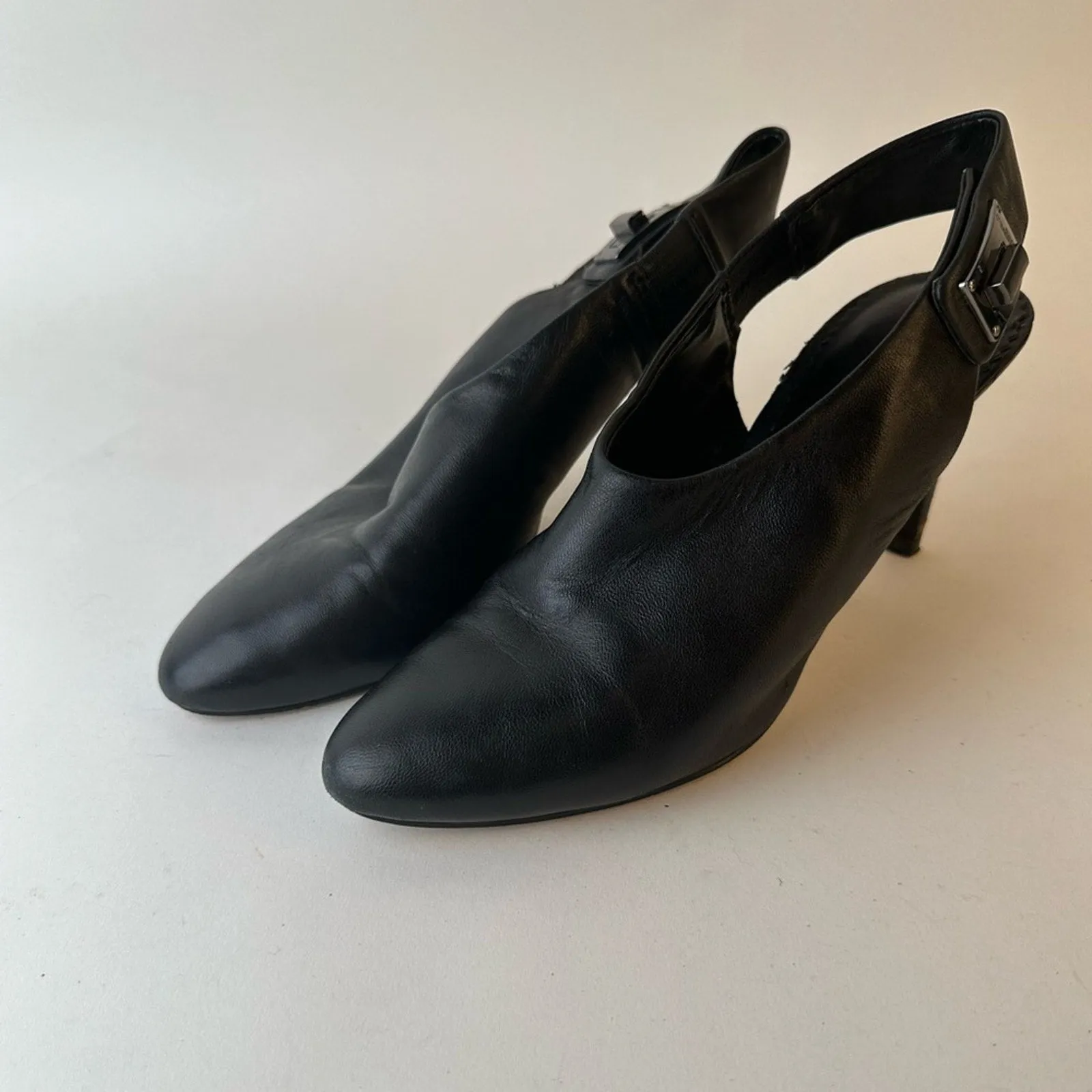 Karl Langerfield Maddie Slingback Heel Booties