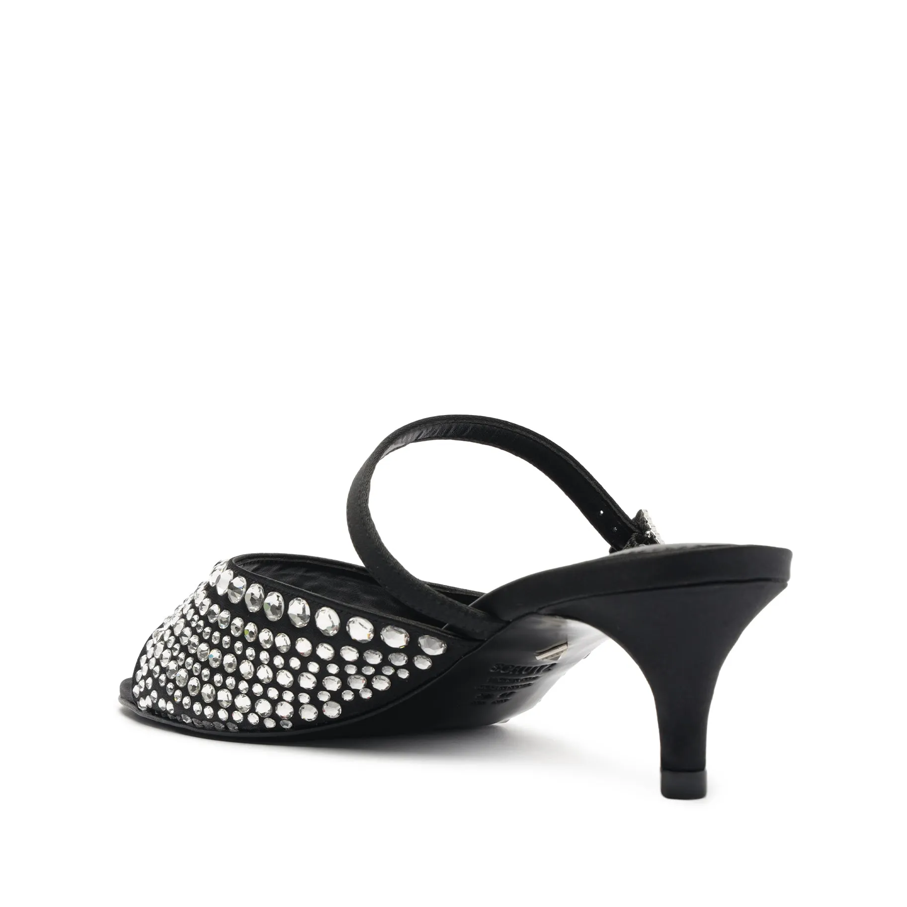 Louise Low Satin Sandal