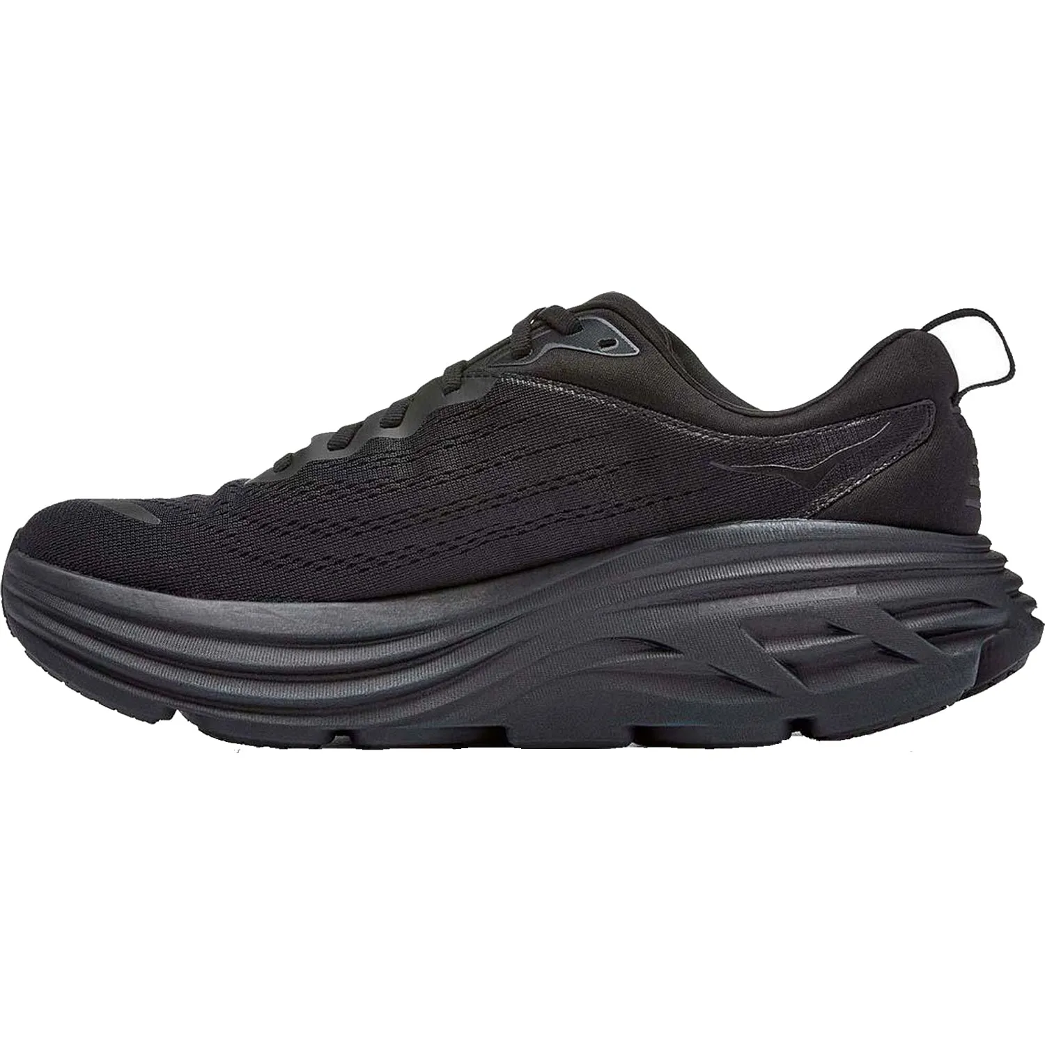 Men's Hoka Bondi 8 Black/Black Mesh
