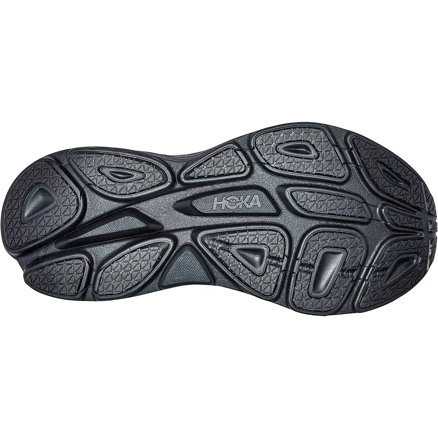 Men's Hoka Bondi 8 Black/Black Mesh