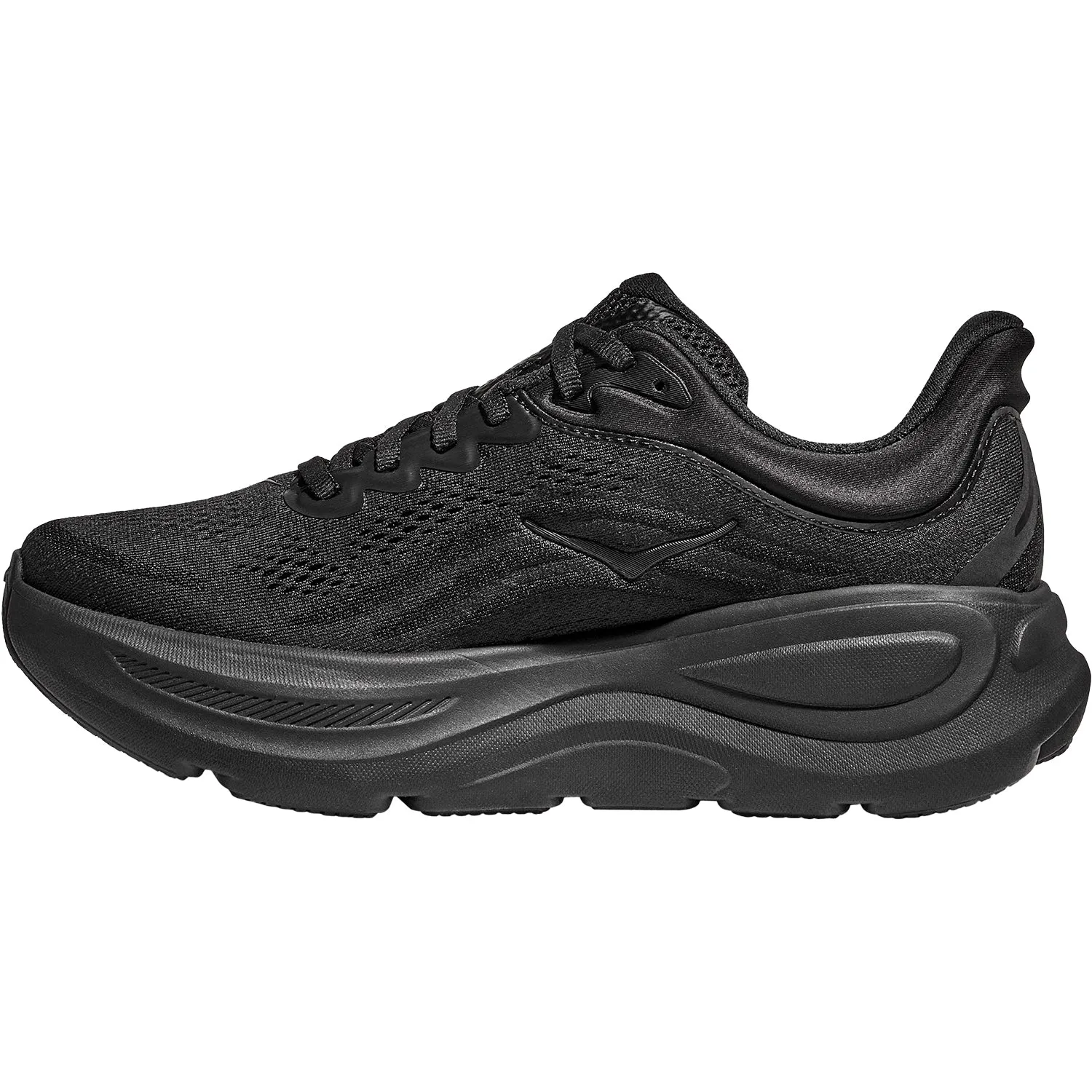 Men's Hoka Bondi 9 Black/Black Mesh