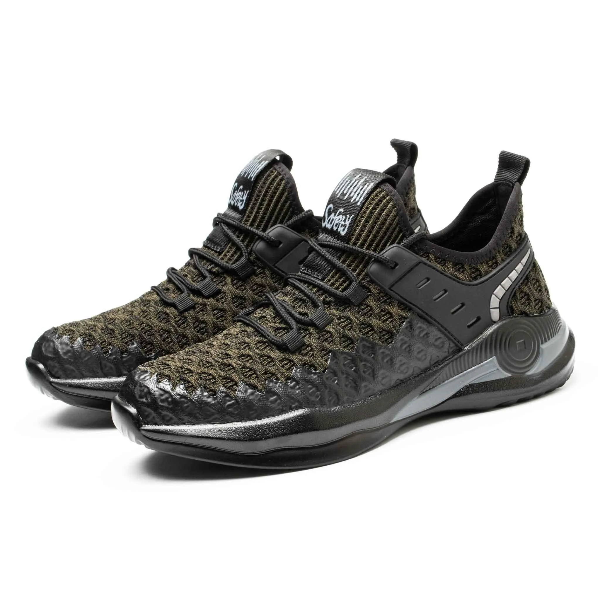 Men's Steel Toe Work Sneakers - Breathable | B187