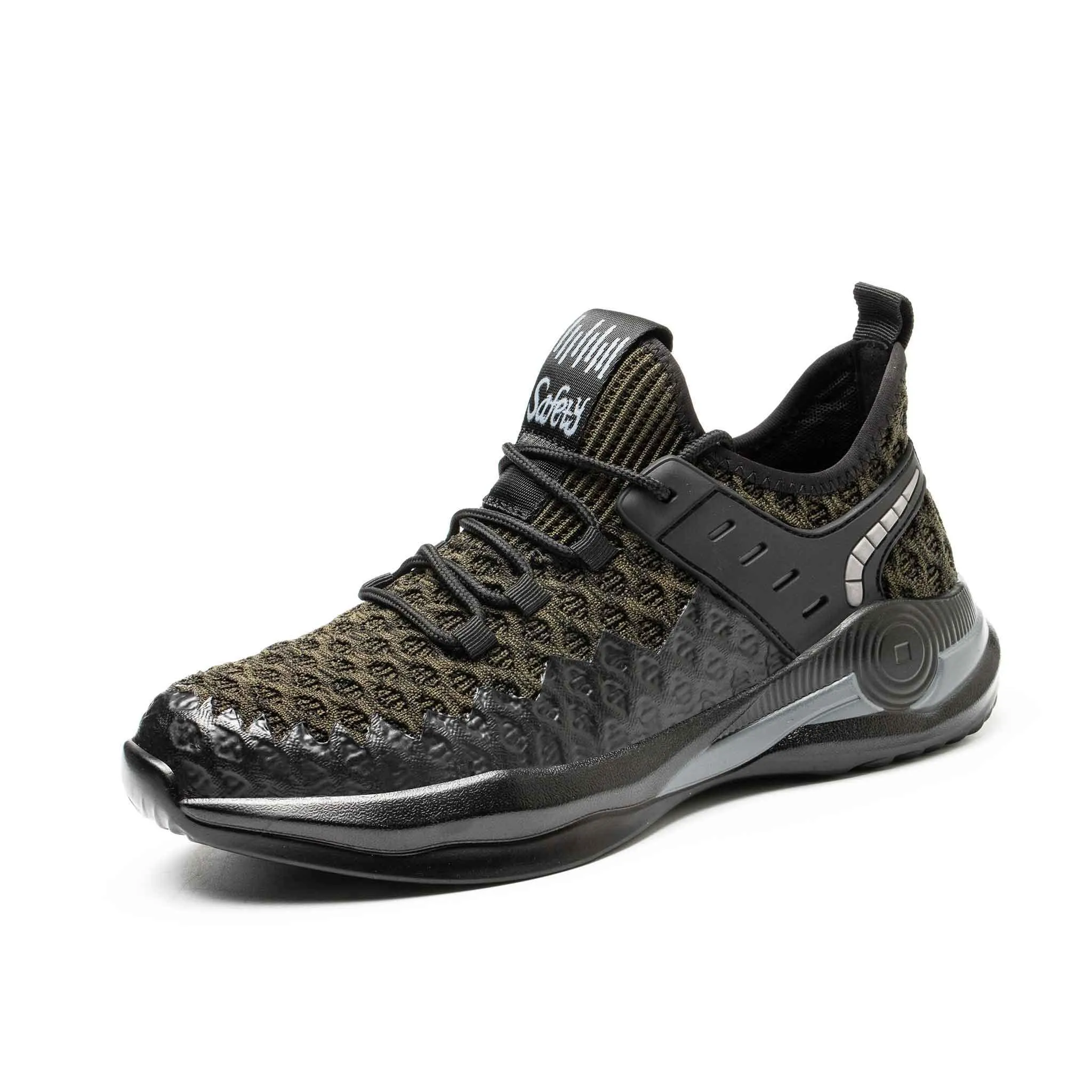 Men's Steel Toe Work Sneakers - Breathable | B187