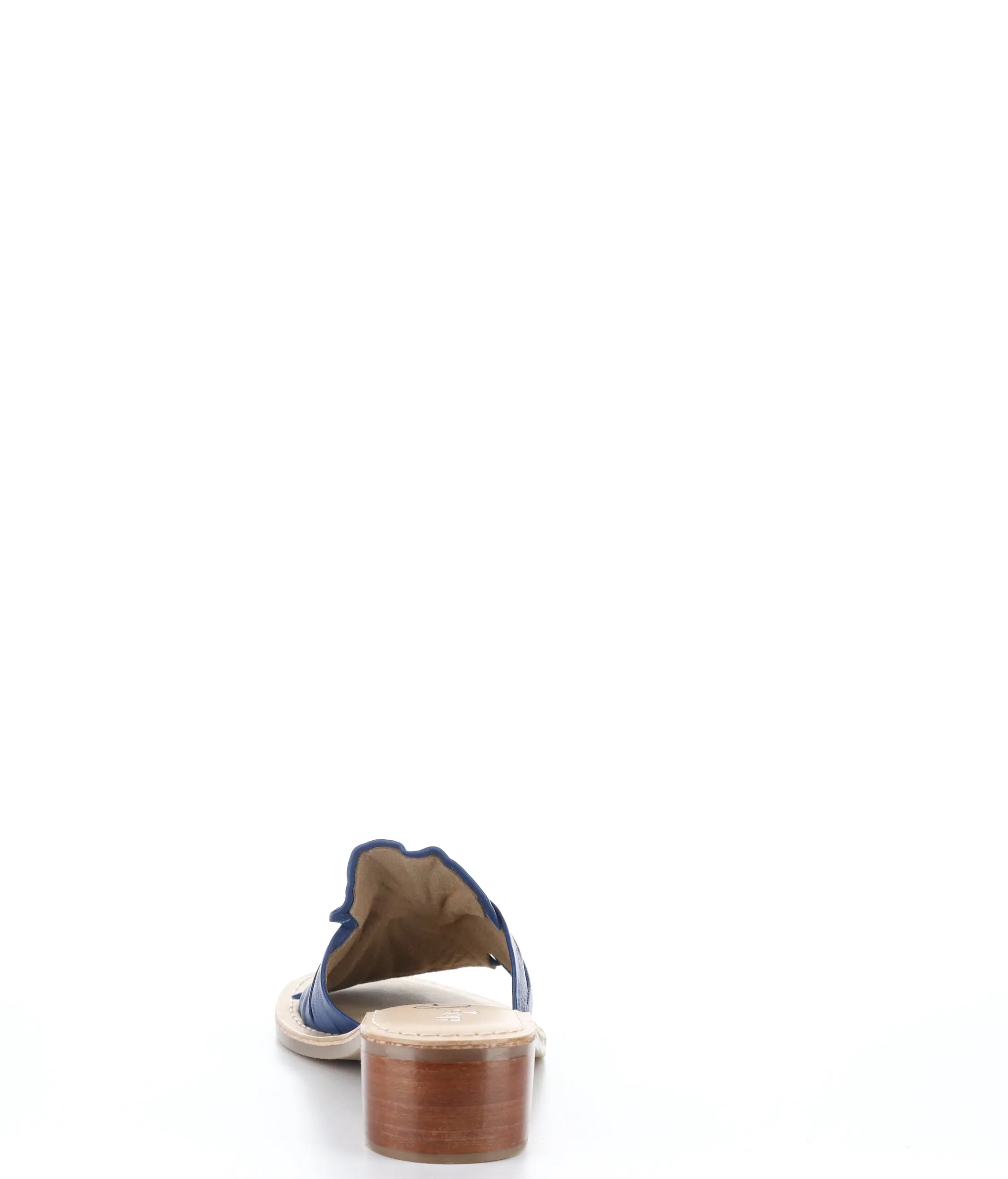 NOVA FRENCH BLUE Open Toe Mules