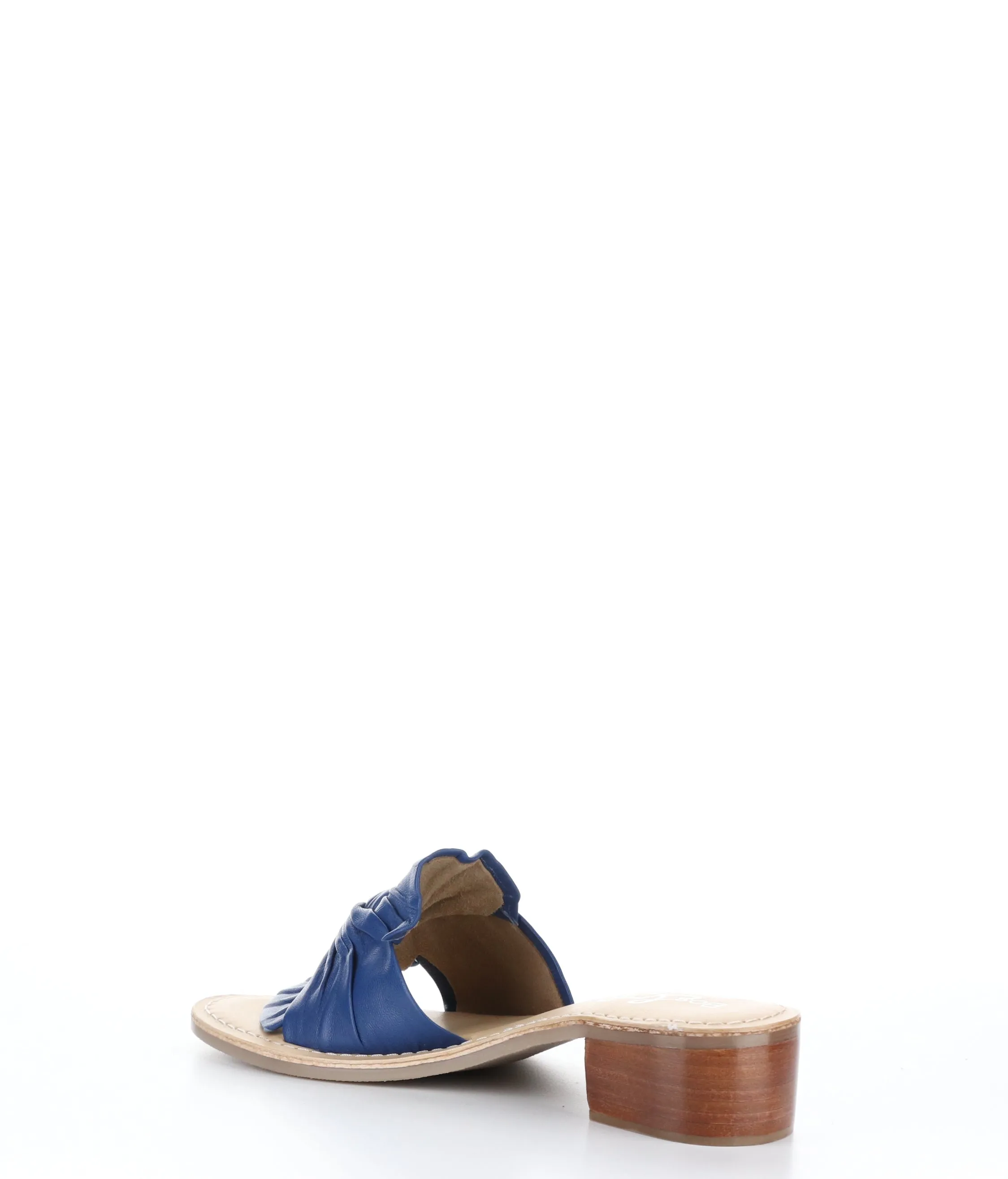 NOVA FRENCH BLUE Open Toe Mules