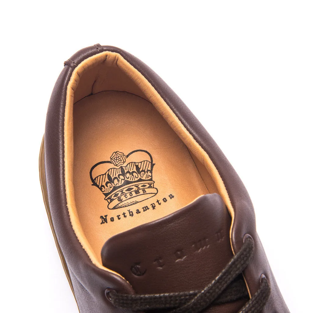 OVERSTONE DERBY SNEAKER - BROWN GUM