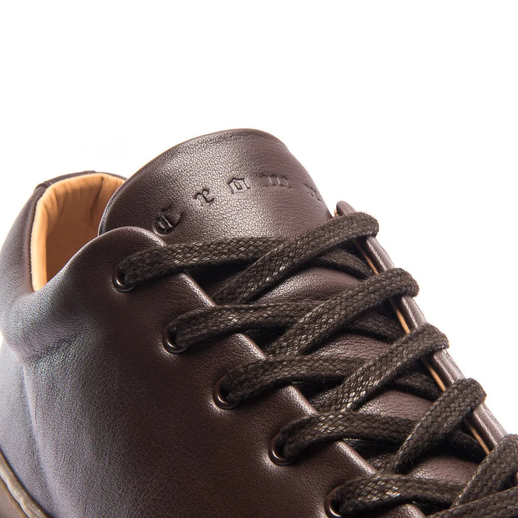 OVERSTONE DERBY SNEAKER - BROWN GUM