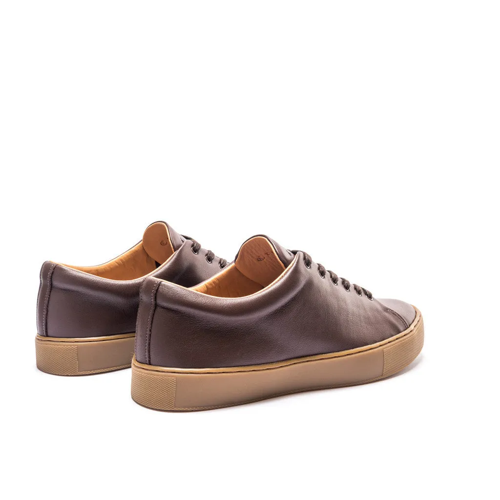 OVERSTONE DERBY SNEAKER - BROWN GUM