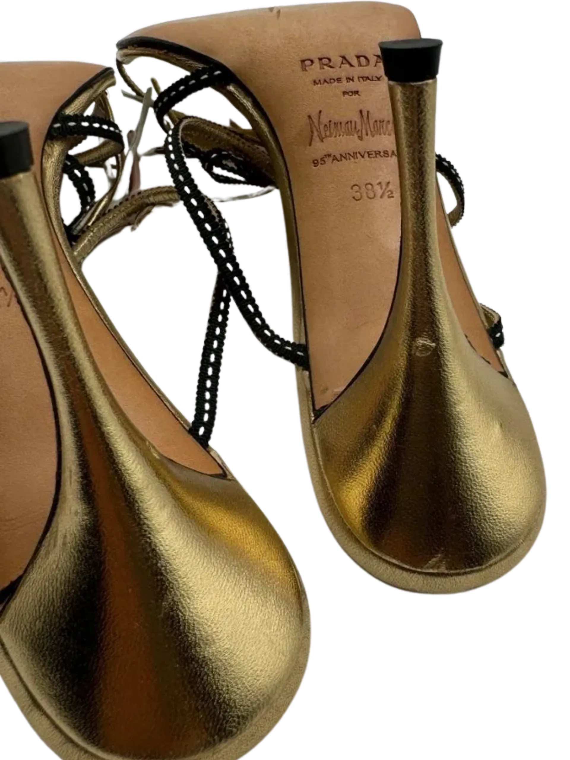 Prada Gold Pink White Flower Bouquet
Heels x Neiman Marcus 95th Anniversary