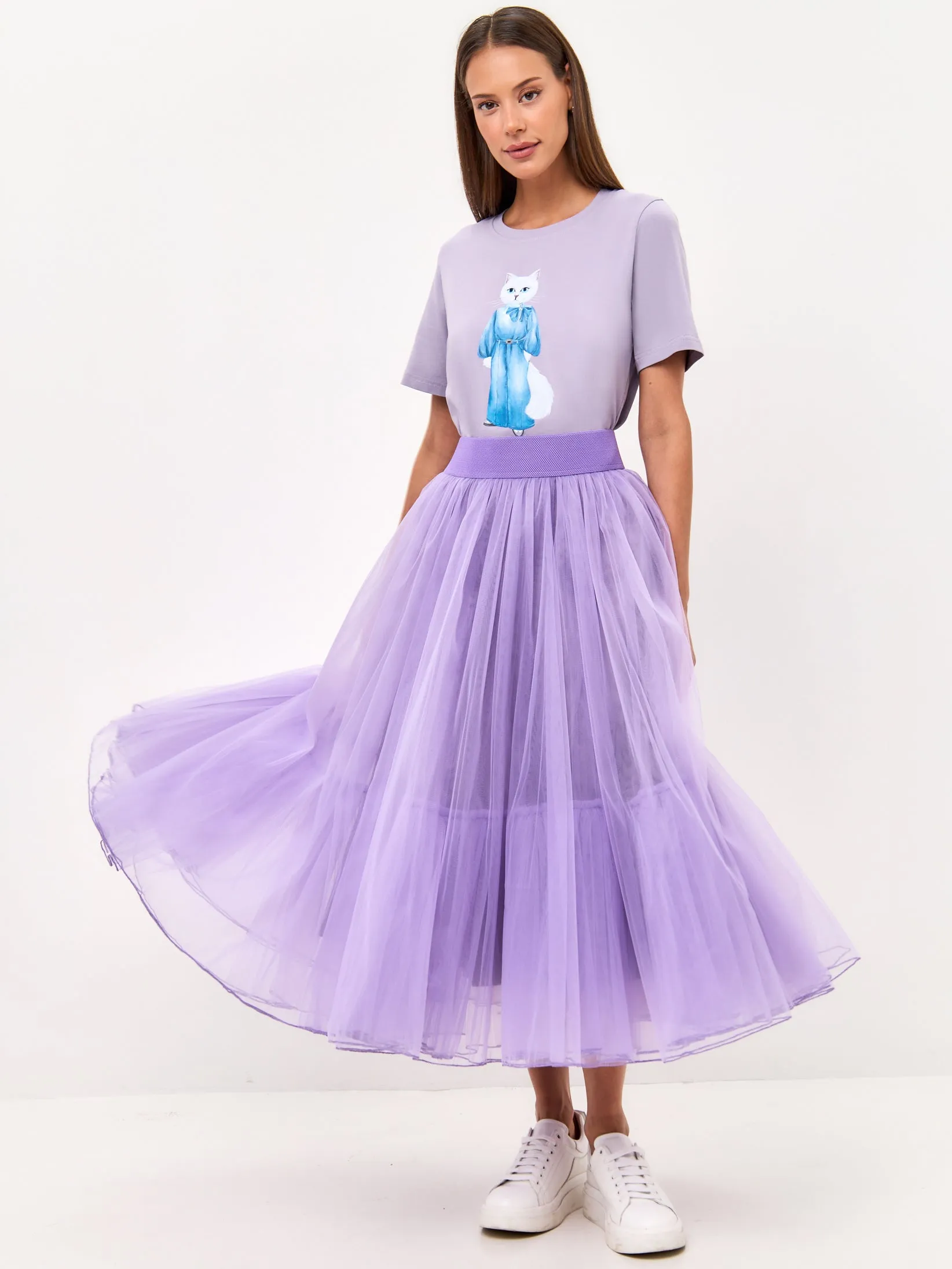 Purple Women's skirt Princess
