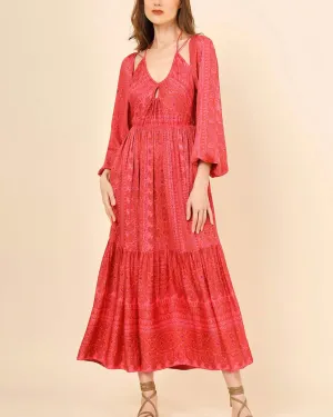 Ravenna Midi Dress in Salania Tart | Salania Tart